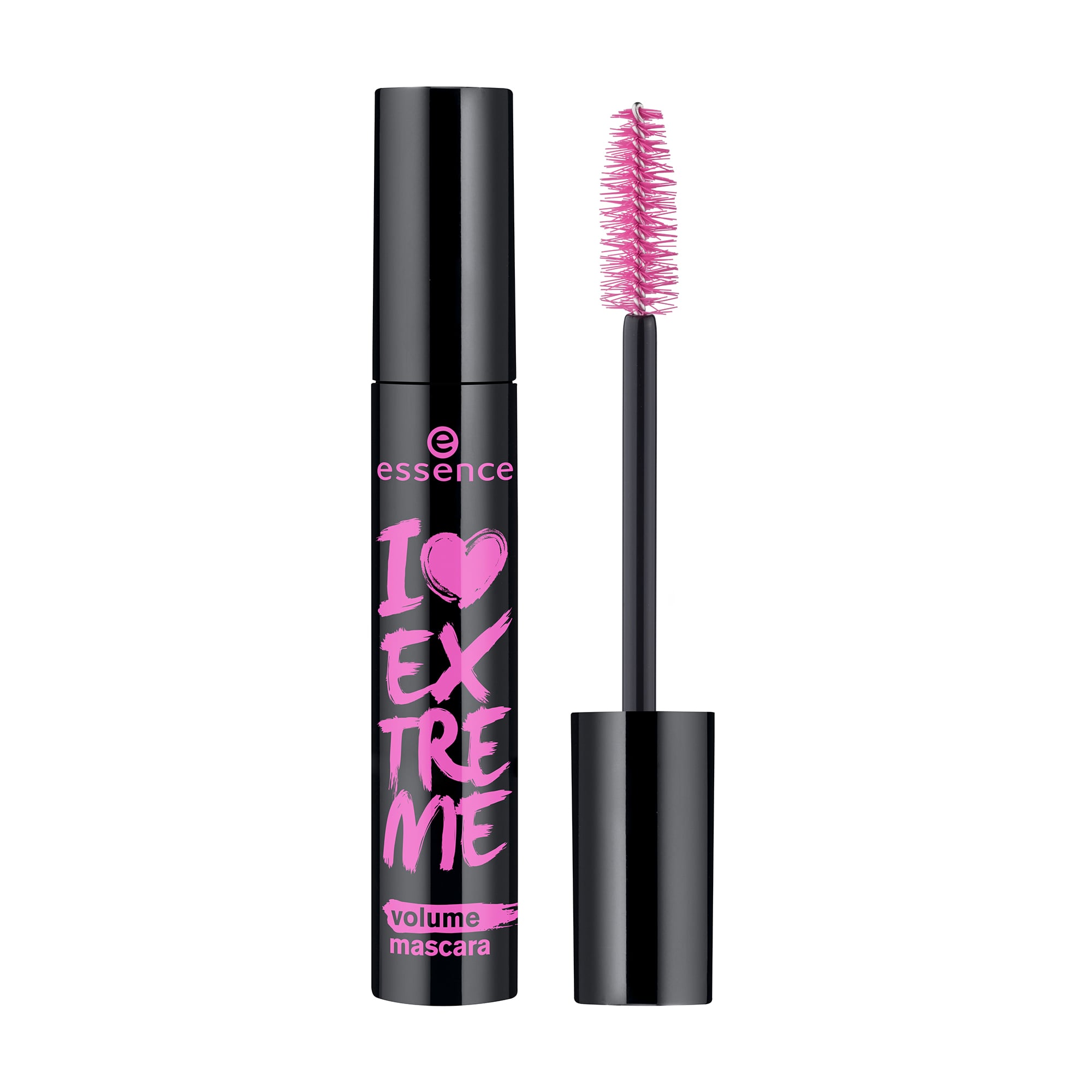 Туш для вій Essence I love Extreme Volume Mascara об'ємна, чорна, 12 мл