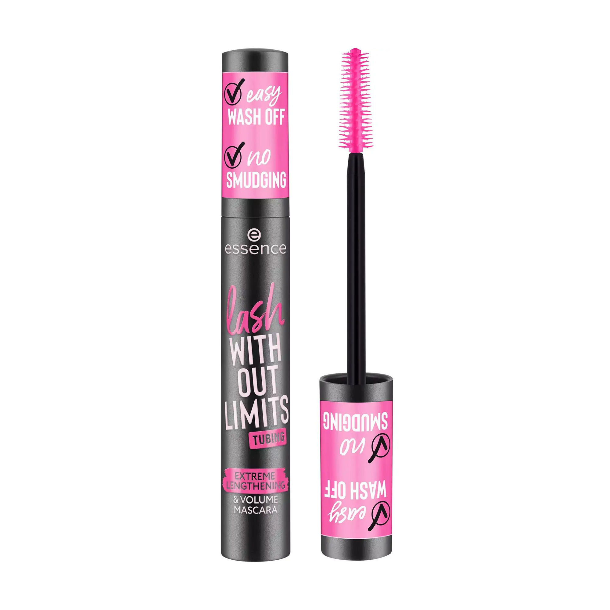 Туш для вій Essence Lash Without Limits Tubing Extreme Lengthening &amp; Volume Mascara 04 Black, 13 мл